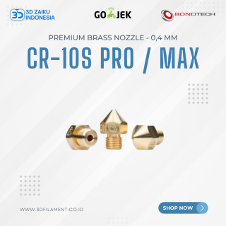 Original Bondtech CR-10S PRO / MAX Premium Brass Nozzle 0,4 mm